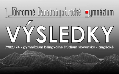 V&Yacute;SLEDKY PRIJ&Iacute;MACIEHO KONANIA 7902 J 74 BILINGV&Aacute;LNE &Scaron;T&Uacute;DIUM SLOVENSKO - ANGLICK&Eacute;