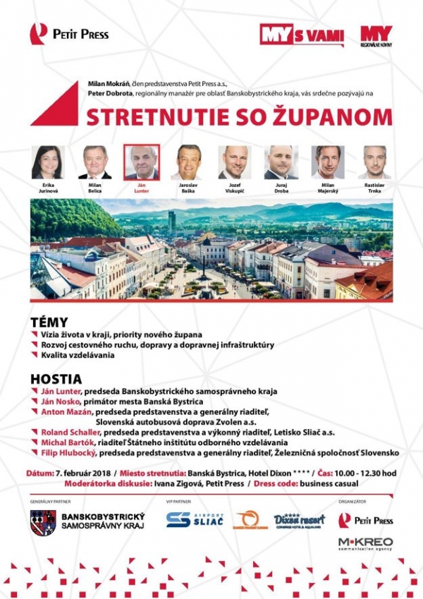Na Stretnutie so županom boli pozvan&iacute; aj na&scaron;i z&aacute;stupcovia