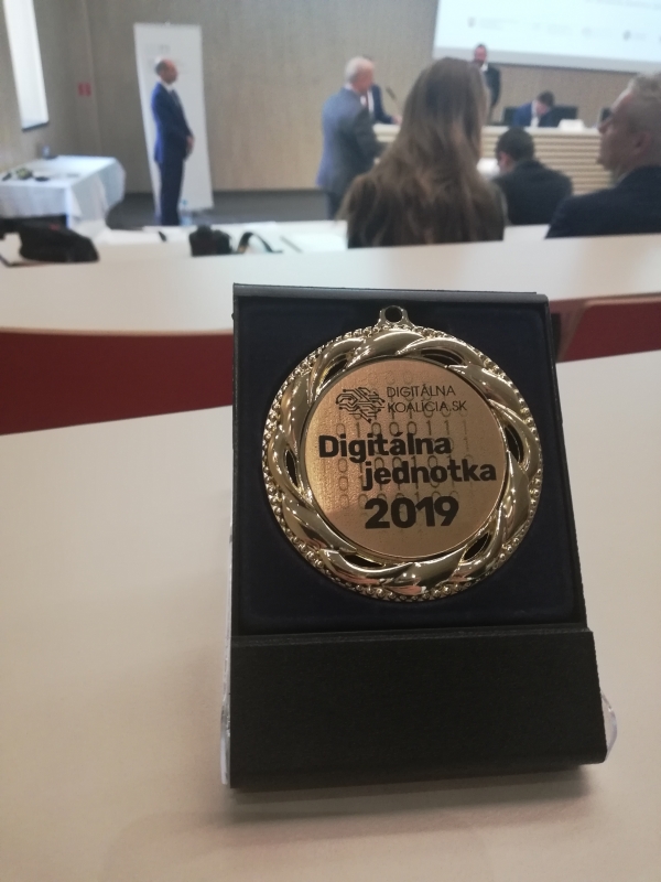 Stali sme sa Digit&aacute;lna jednotka 2019