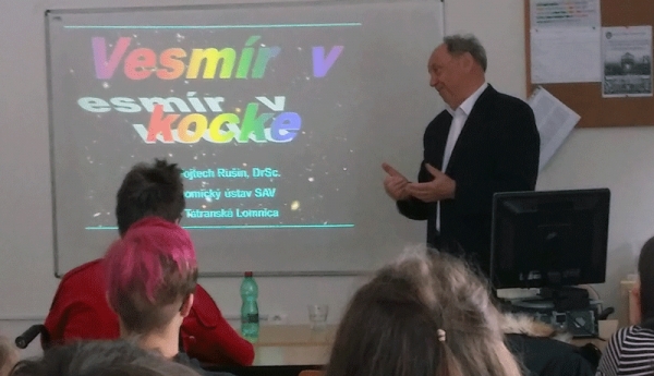 Predn&aacute;&scaron;al n&aacute;m RNDr. Vojtech Ru&scaron;in, DrSc., Astronomick&yacute; &uacute;stav SAV