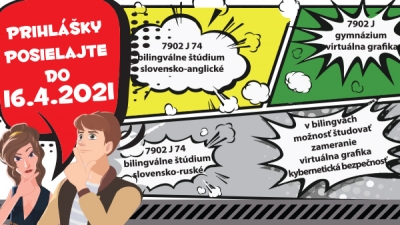 PRIJ&Iacute;MACIE KONANIE gymn&aacute;zium- virtu&aacute;lna grafika 2021/2022